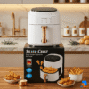Friteuse à air Silver Crest 8L – 1400W : Mangez sain… sans renoncer au plaisir