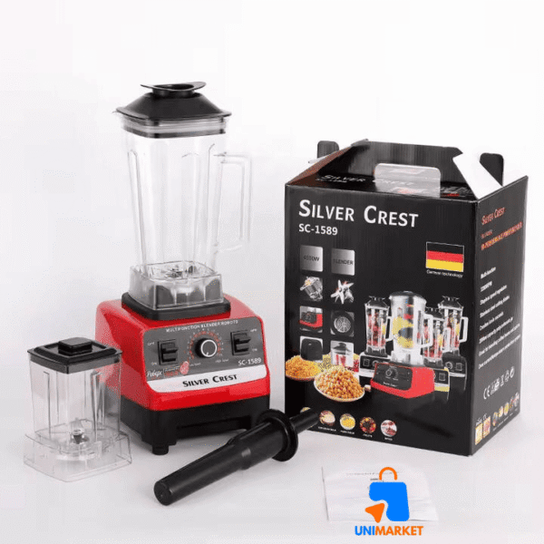 Blender Silver Crest très Puissant et Résistant : Transformez Votre Cuisine 