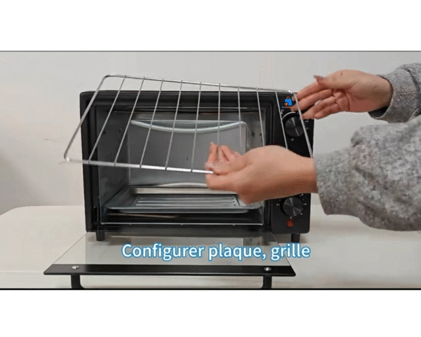 Design sans titre (29) Four Multifonction 25L Silver Crest : Cuisinez plus vite, plus facilement et avec un goût irrésistible