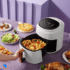Friteuse à air Silver Crest 8L – 1400W : Mangez sain… sans renoncer au plaisir